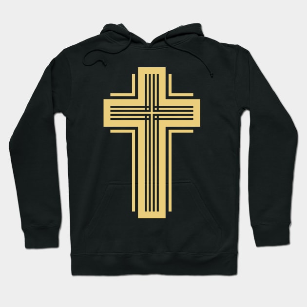 The cross is a symbol of the crucifixion of the Son of God for the sins of mankind. Hoodie by Reformer